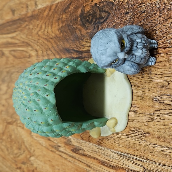 Jackie Smith Franklin Porcelains OWL - Picture 2 of 3